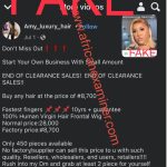 BEWARE: How Fake Hair Vendor, Amy_Luxury_Hair, Is Defrauding Victims On Facebook Using Juicy Promo Videos