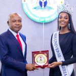 Mbah Appoints Miss Universe Nigeria, Chidinma Adetsina, Enugu Brand Ambassador 