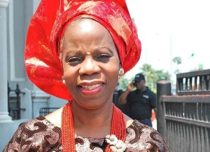  Doyin Abiola,  wife of late business mogul and acclaimed winner of the June 12 presidential election, late Chief MKO Abiola